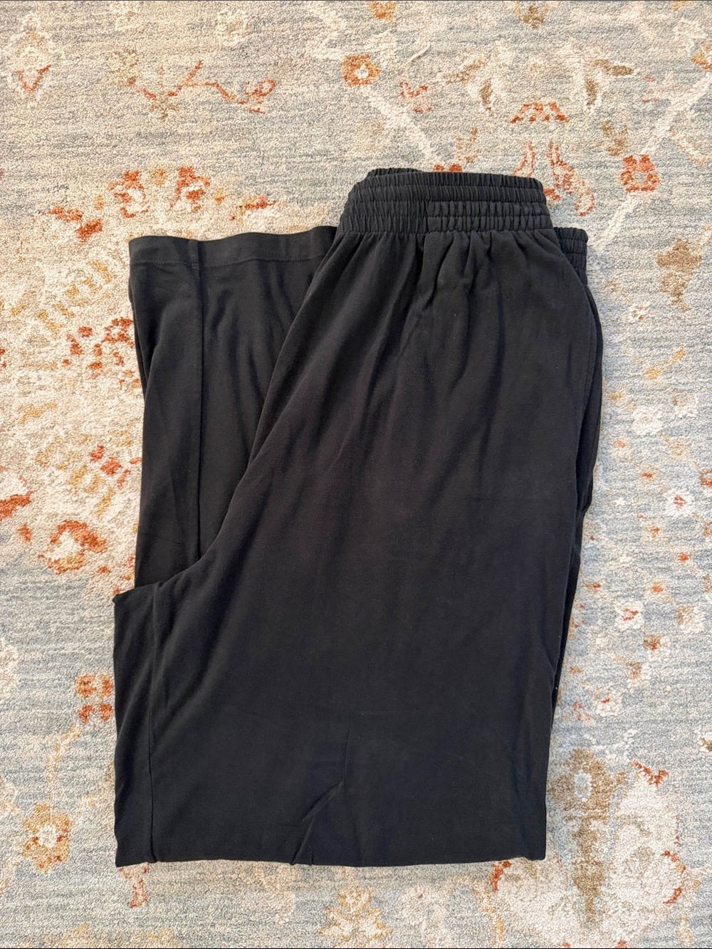 Skims Jersey Cotton Straight Leg Pant